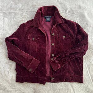 Notations Sport Burgundy Corduroy Jacket